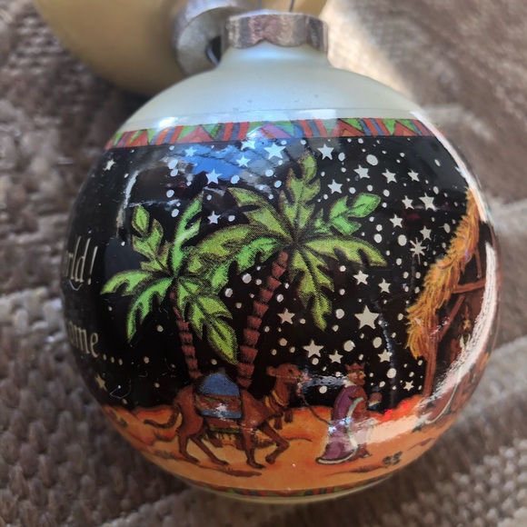 Set Glass Christmas Ornaments - Picture 9 of 10